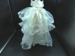 20 inch doll white satin dress main